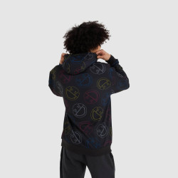 Ellesse x smiley® ecstatio hoody dark grey