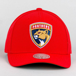 Šiltovka Mitchell & Ness NHL Florida Panthers Team Ground 2.0 Pro Snapback červená