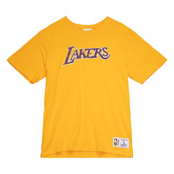 Mitchell & Ness NBA Slub S/S Tee LOS ANGELES LAKERS GOLD