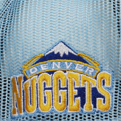 Mitchell & Ness NBA Party Time Trucker Snapback Hwc Denver Nuggets White / Blue