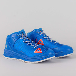PEAK women basketball shoes (Tony Parker 2) Blue/Red