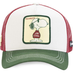 Capslab Cap By Freegun Peanuts White/Red/Green