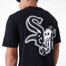 NEW ERA Chicago White Sox MLB Food Graphic Black Oversized T-Shirt