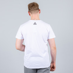 Peak Basketball Round-Neck T-Shirt White