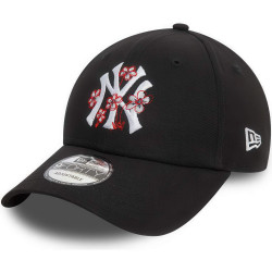 Šiltovka New Era 940 MLB New York Yankees Flower Icon Black 9FORTY Adjustable Cap čierna