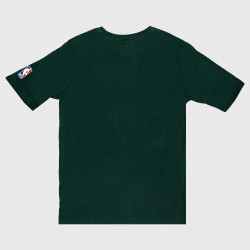 Nike Essential Logo Slub Ss Tee Boston Celtics Dark Green