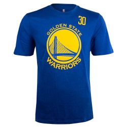 Outer Stuff Nba Standing Tall Ss Tee Golden State Warriors Curry Stephen Blue