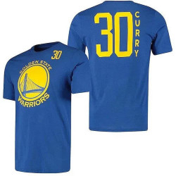 Outer Stuff Nba Standing Tall Ss Tee Golden State Warriors Curry Stephen Blue