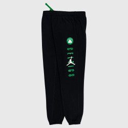 NIKE JORDAN YA NK PANT FLC CTS STMT - B8-20 (pre deti 8-20 rokov) BOSTON CELTICS BLACK