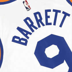 NIKE BOYS YEAR ZERO SWINGMAN JERSEY NEW YORK KNICKS - RJ Barrett WHITE/BLUE/ORANGE