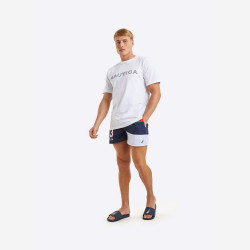 Nautica Maze 4'' Swim Short B&T Dark Navy