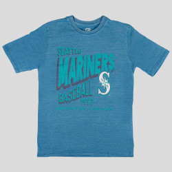 Outer Stuff Nhl Retrograde Ss Crew Nk Tee Seattle Kraken Blue