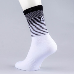 Peak Stretch High
 Cut Socks White/Black