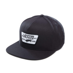 Vans Full Patch Snapback Hat Black