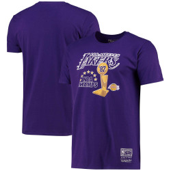 Mitchell & Ness NBA Champs Lakers Tee LOS ANGELES LAKERS PURPLE