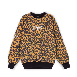 Grimey Wear Westbound All Over Print Crewneck Leopard