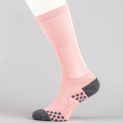 Dámske vysoké bežecké ponožky PEAK Running Socks ružové