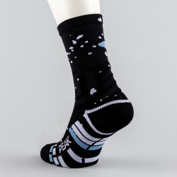 Peak Wiggins Matching Basketball Socks Black