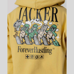 Jacker Big Pharma Hoodie Yellow