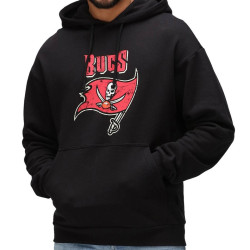 Re:Covered NFL Core Logo Hoody Tampa Bay Buccaneers Solid Black