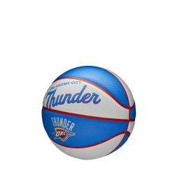 Wilson NBA Team Retro Mini Basketball Oklahoma City Thunder (sz. 3)