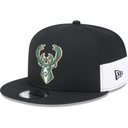 Šiltovka New Era 950 NBA Milwaukee Bucks Multi Patch Black 9Fifty Snapback Cap čierna