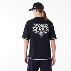 NEW ERA New York Yankees MLB World Series Black Oversized T-Shirt