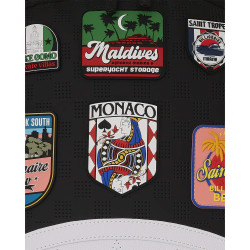 Batoh Sprayground Global Mogul Billionaire Backpack Black