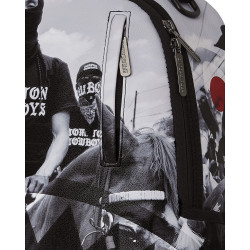 Sprayground Compton Cowboys Ride Alone Backpack Black