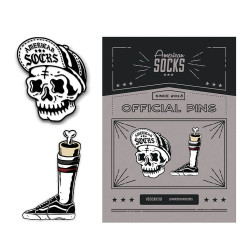 American Socks AS Pin Pack White (2 RAD Pins)