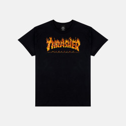Thrasher T-Shirt Inferno Black