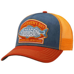 Stetson Trucker Cap Fishermen´s Bay blue/red