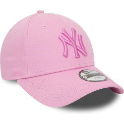 Detská šiltovka New Era 940K MLB New York Yankees Youth League Essential Pink 9FORTY Adjustable Cap ružová