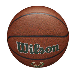 Wilson NBA Team Alliance Composite Basketball Milwaukee Bucks (sz. 7)