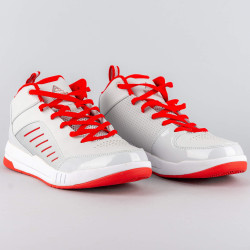 PEAK Ares Basketball Shoes Ice Grey