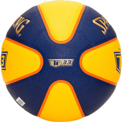 Spalding TF-33 Gold - Yellow/Blue Composite Basketball (size 6 weight 7)