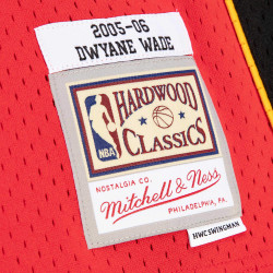 Mitchell & Ness Nba Swingman Jersey Alt. Miami Heat Wade Dwayne Red