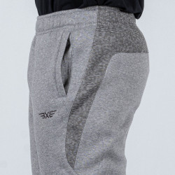 PEAK Brushed Knitted Sweater Pants Mid.Melange Grey