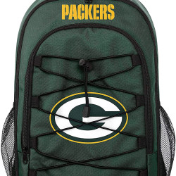 Forever Collectibles Green Bay Packers - NFL - Two Tone Cylinder Back Pack Green