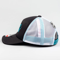 Outer Stuff Nhl Lifestyle Snapback Trucker San Jose Sharks Black