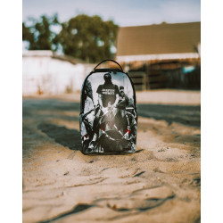 Sprayground Compton Cowboys Ride Alone Backpack Black