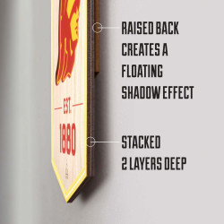 Youthefan NHL 3D Stadium Banner Boston Bruins (15x48 cm)