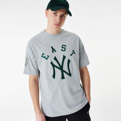 New Era New York Yankees MLB Heritage Grey Oversized T-Shirt