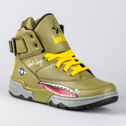 EWING 33 HI X “KOOL G.I. RAP”olive/red