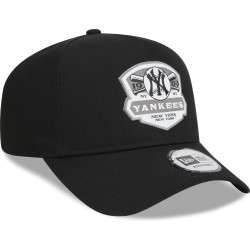 Šiltovka 940 A-frame New Era New York Yankees MLB Patch Black Trucker Cap čierna