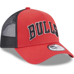 NEW ERA 940 NBA Af Trucker Chicago Bulls Team Script Black/Red