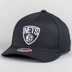 Šiltovka Mitchell & Ness snapback Brooklyn Nets Team Logo High Crown Red čierna