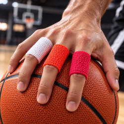 Chrániče prstov PEAK Finger Protector bielo-oranžovo-červené