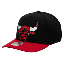 Mitchell & Ness 8-Bit XL Classic Red Chicago Bulls Black