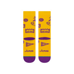 Stance Crew Nba Future Legends Lebron Stencil Yellow